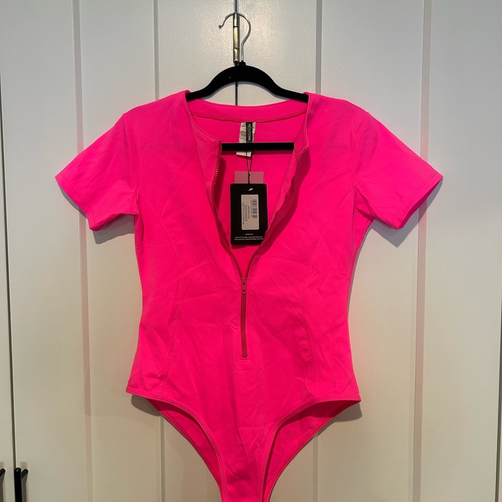 PrettyLittleThing Pink One Piece Swimwear